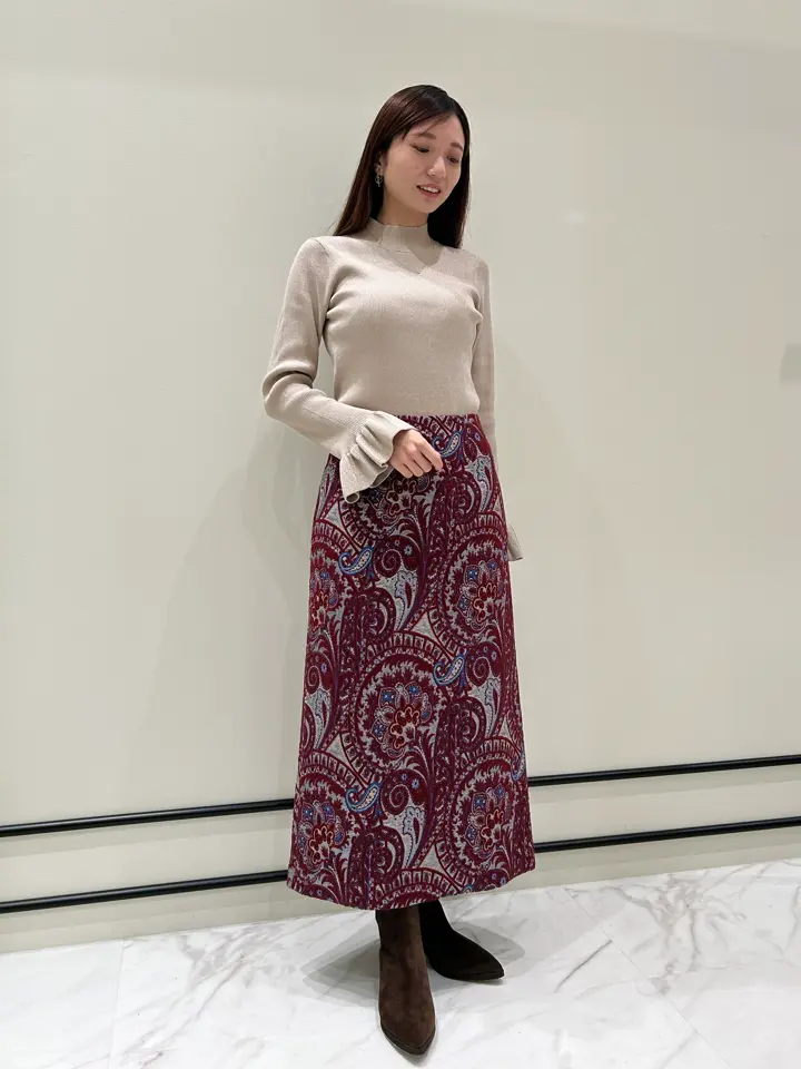 GRACE CONTINENTAL 若園　ひかり コーディネート画像