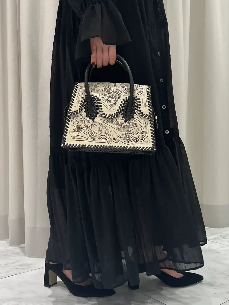 GRACE CONTINENTAL 赤坂 梨来 コーディネート画像