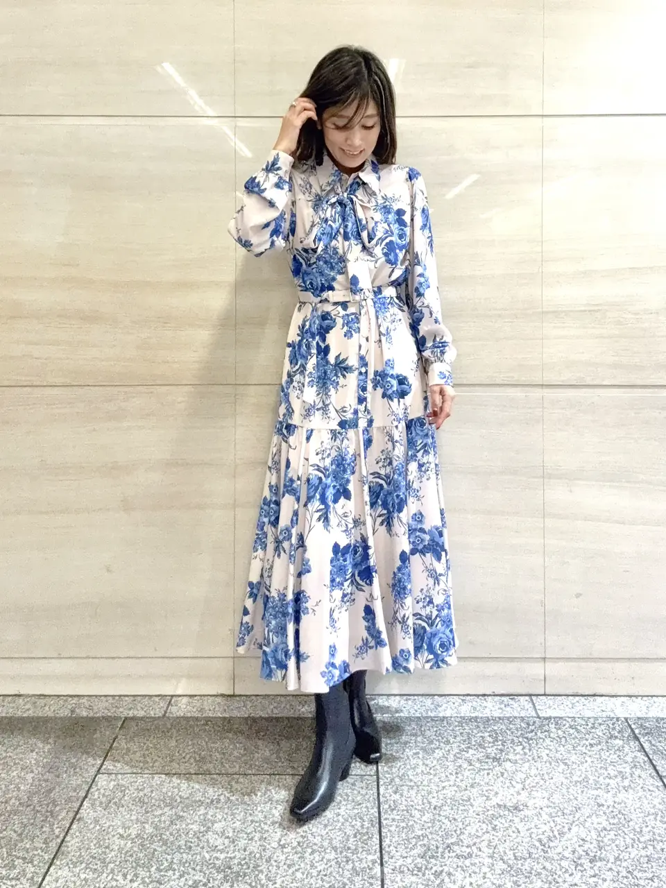 GRACE CONTINENTAL yukimi yonee コーディネート画像