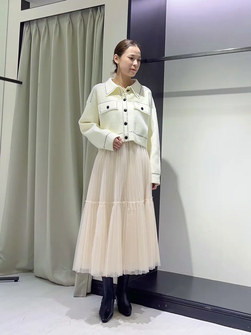 GRACE CONTINENTAL 亀田 未希 コーディネート画像