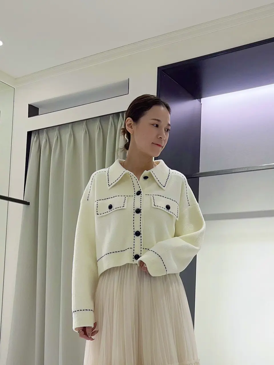 GRACE CONTINENTAL 亀田 未希 コーディネート画像