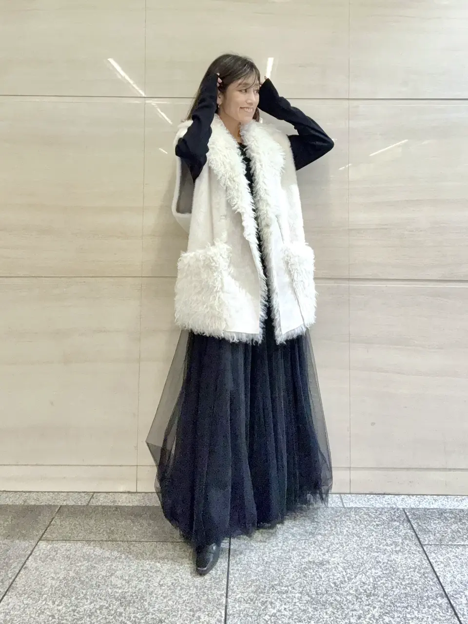 GRACE CONTINENTAL yukimi yonee コーディネート画像