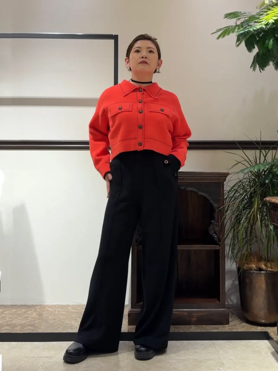 GRACE CONTINENTAL N.YURI コーディネート画像