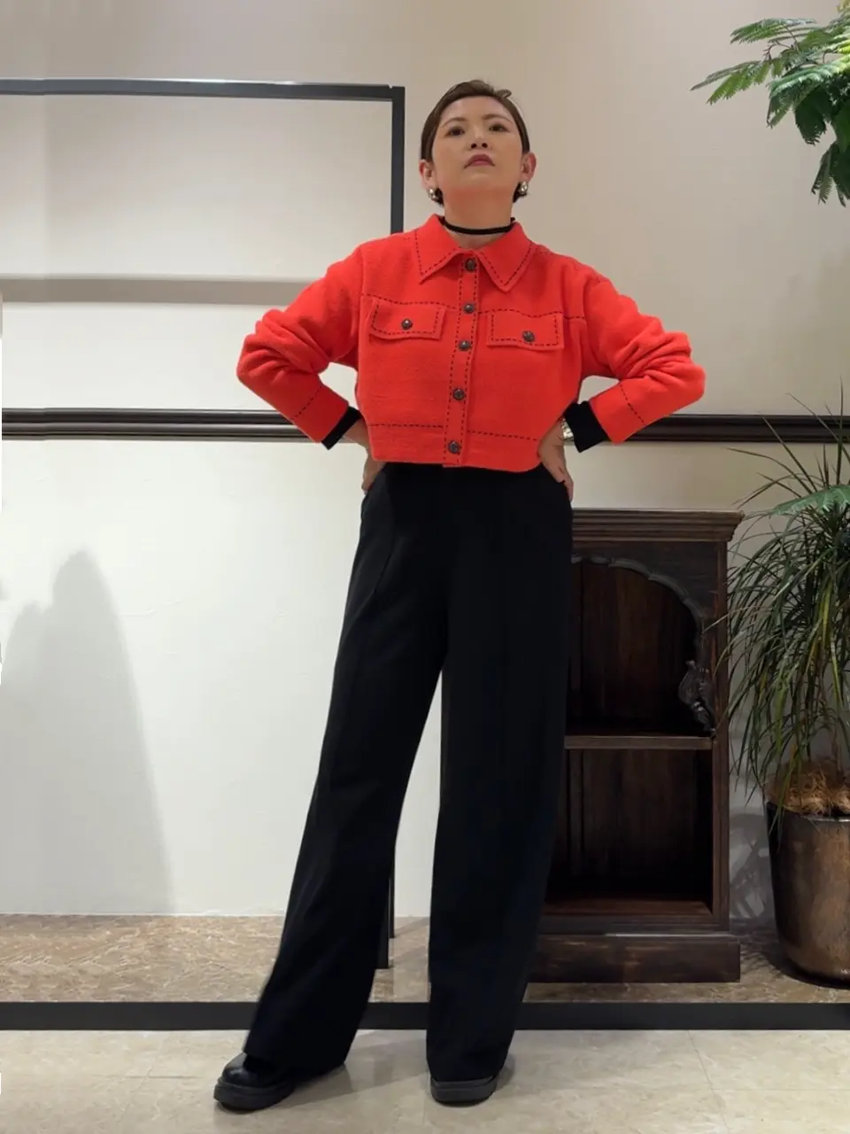 GRACE CONTINENTAL N.YURI コーディネート画像