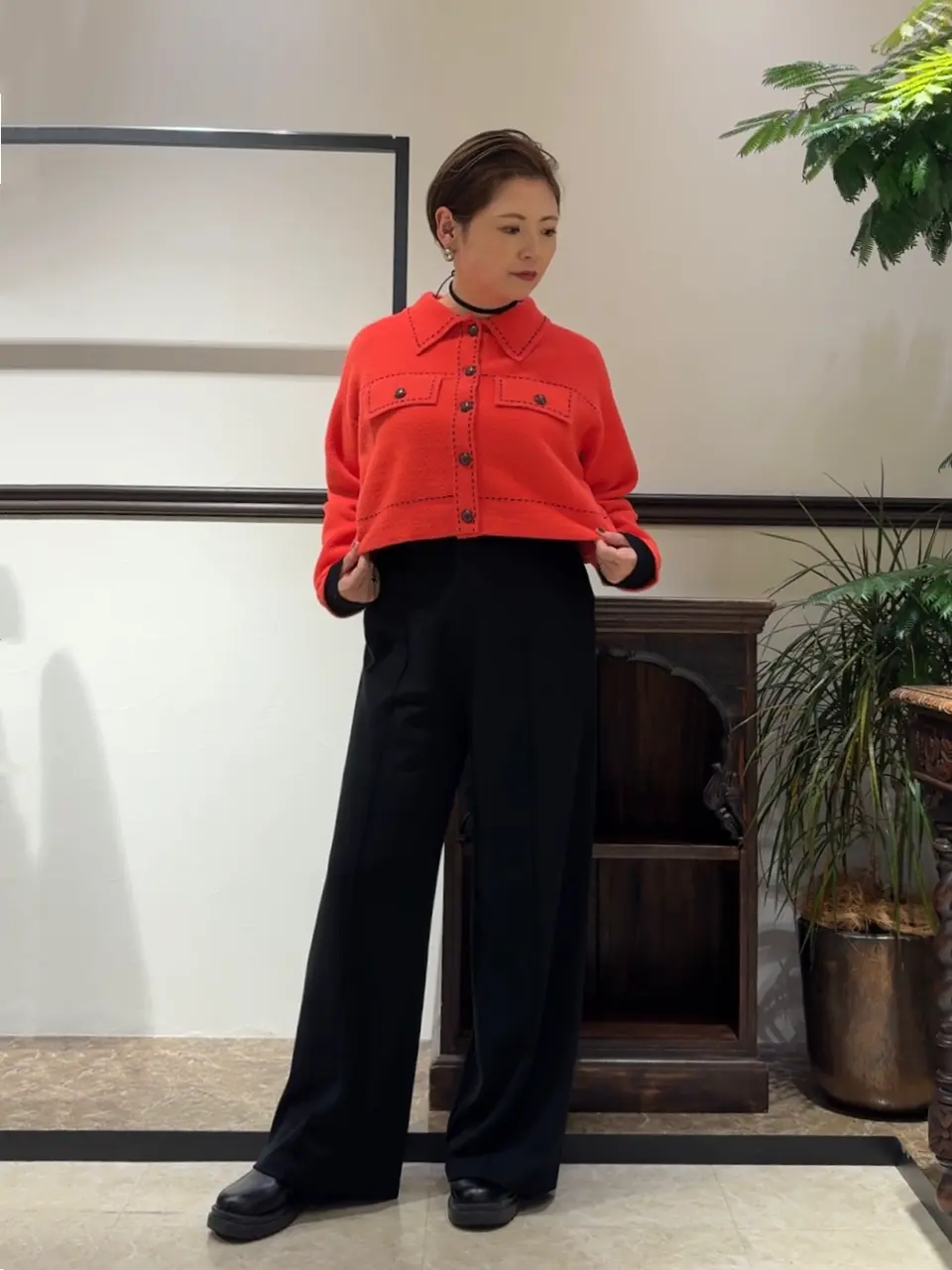 GRACE CONTINENTAL N.YURI コーディネート画像