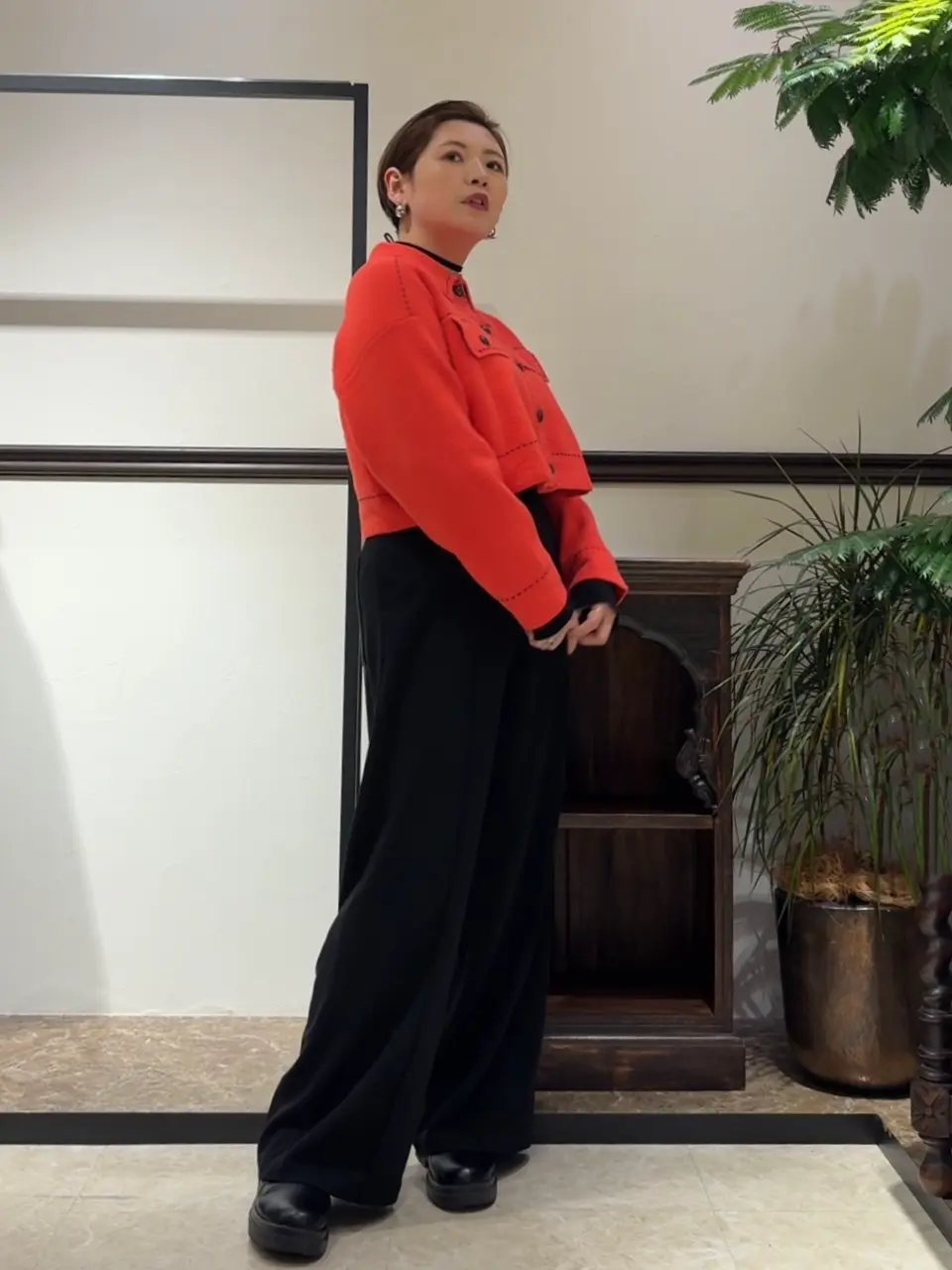 GRACE CONTINENTAL N.YURI コーディネート画像