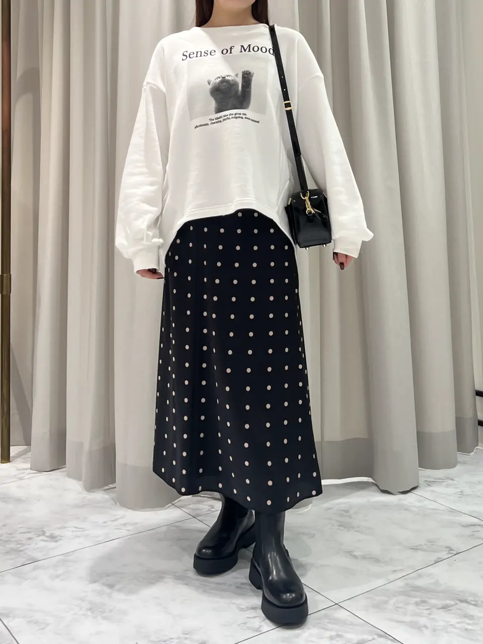 GRACE CONTINENTAL 赤坂 梨来 コーディネート画像