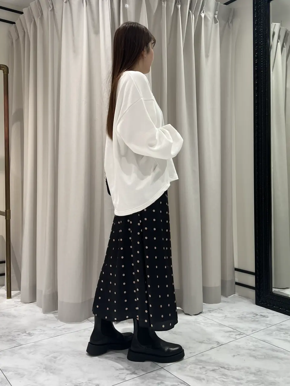 GRACE CONTINENTAL 赤坂 梨来 コーディネート画像