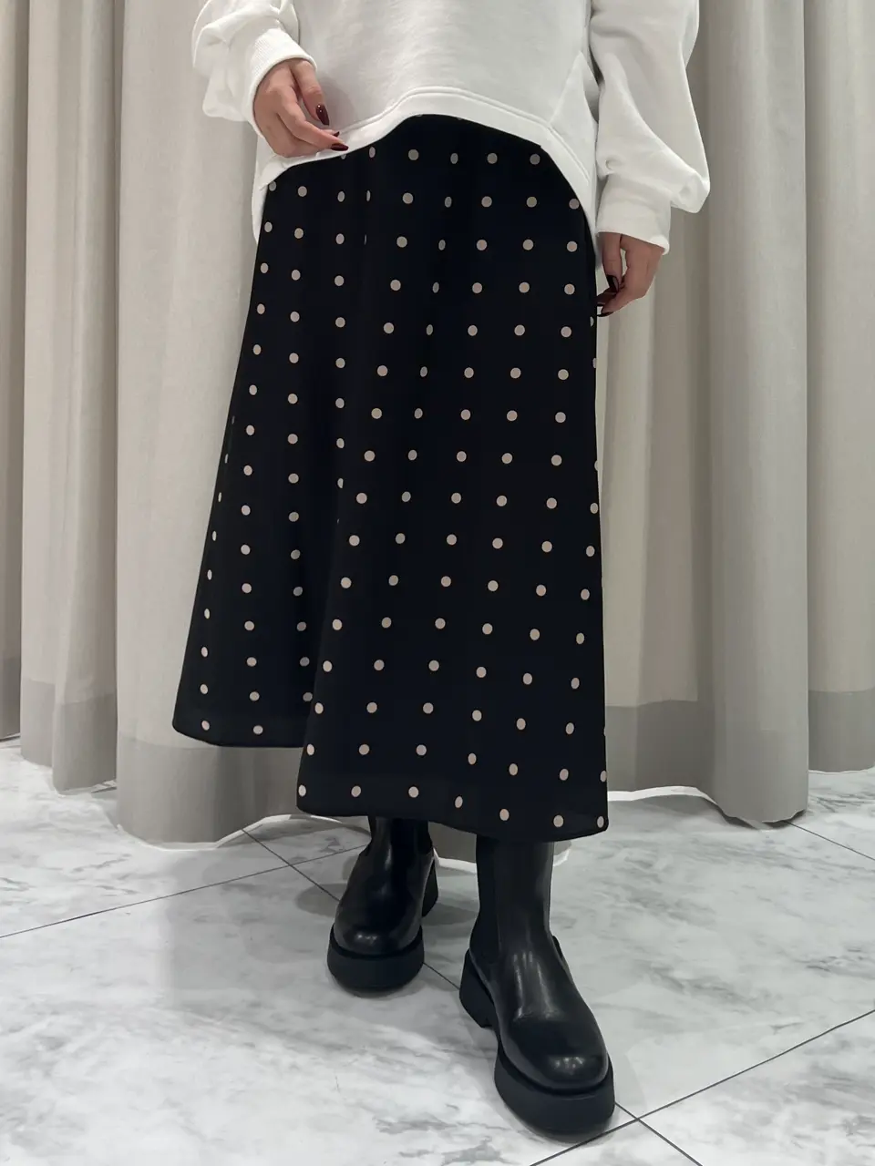 GRACE CONTINENTAL 赤坂 梨来 コーディネート画像