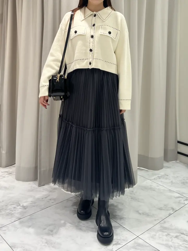 GRACE CONTINENTAL 赤坂 梨来 コーディネート画像