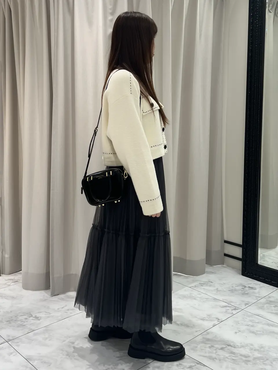 GRACE CONTINENTAL 赤坂 梨来 コーディネート画像