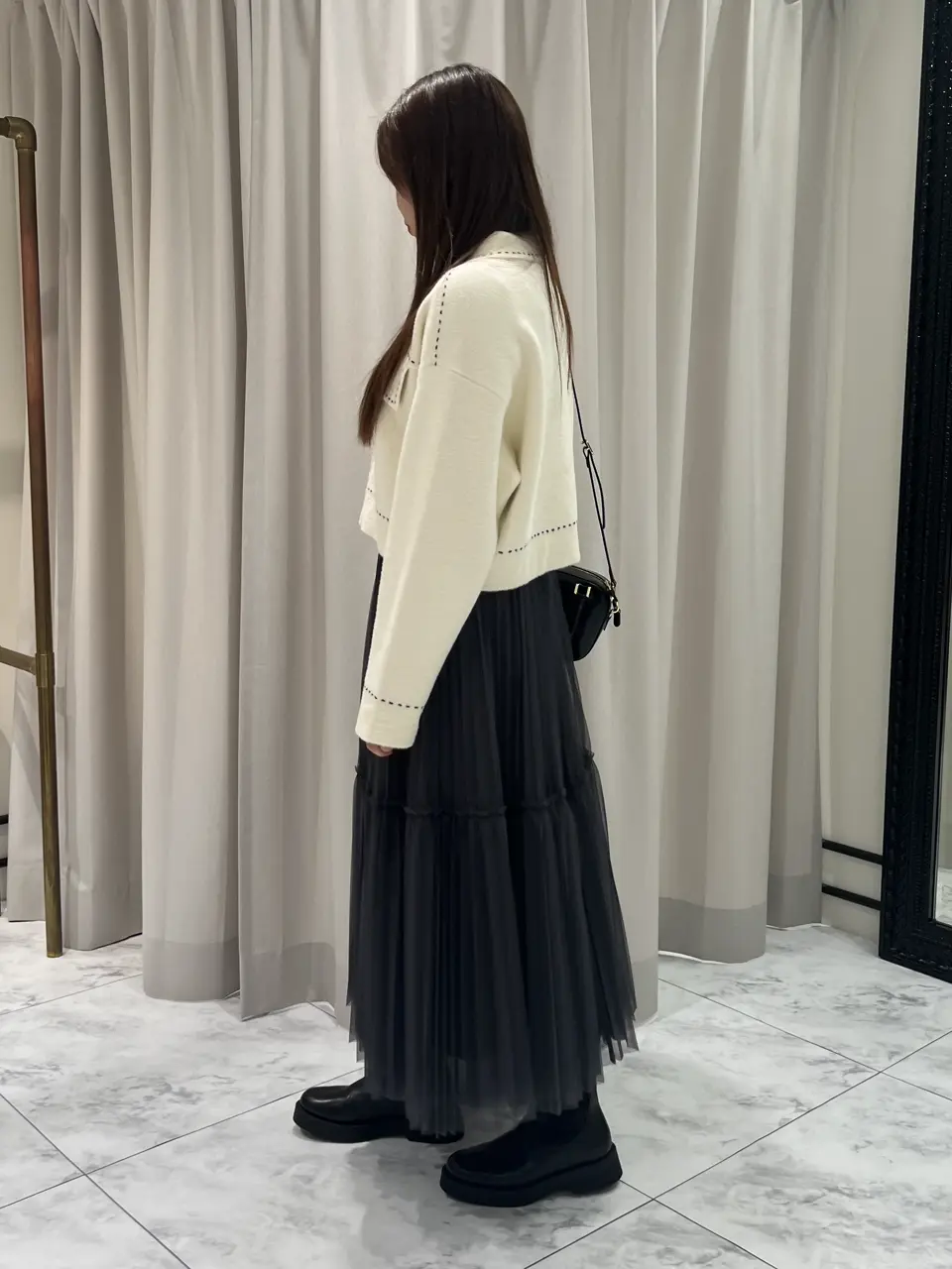 GRACE CONTINENTAL 赤坂 梨来 コーディネート画像