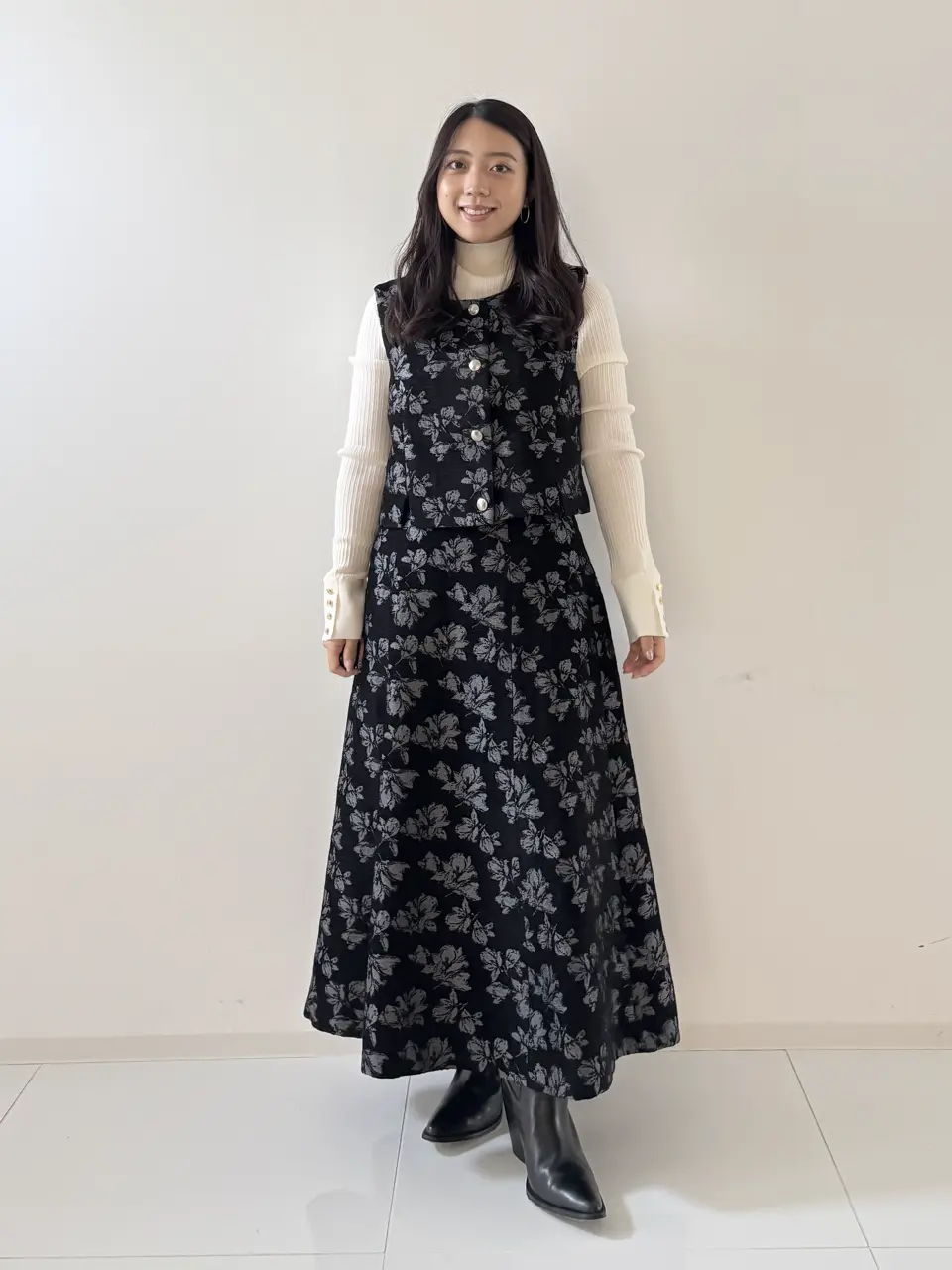 GRACE CONTINENTAL HIGASHIGAWA.R コーディネート画像