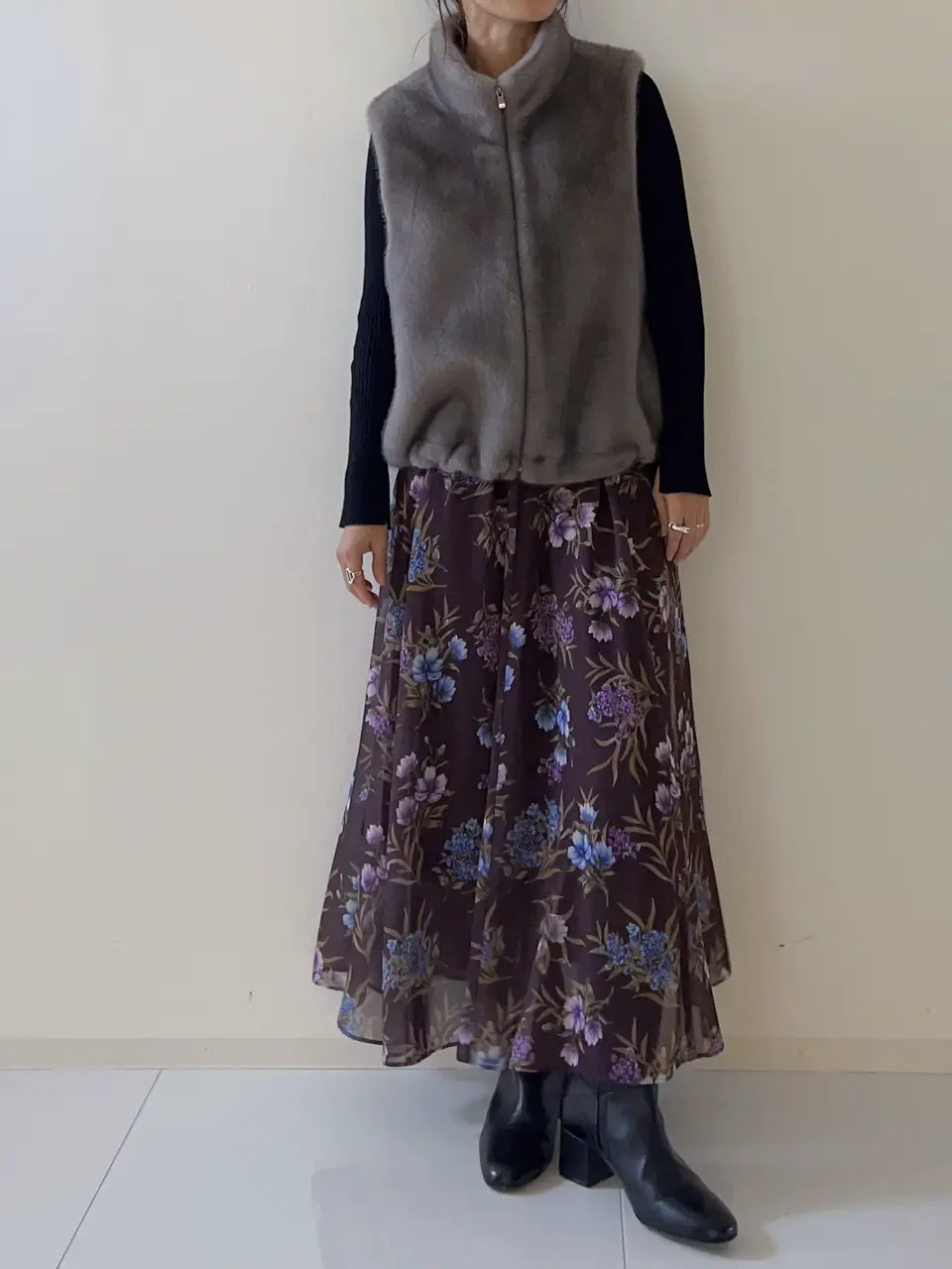 GRACE CONTINENTAL 古川温子 コーディネート画像