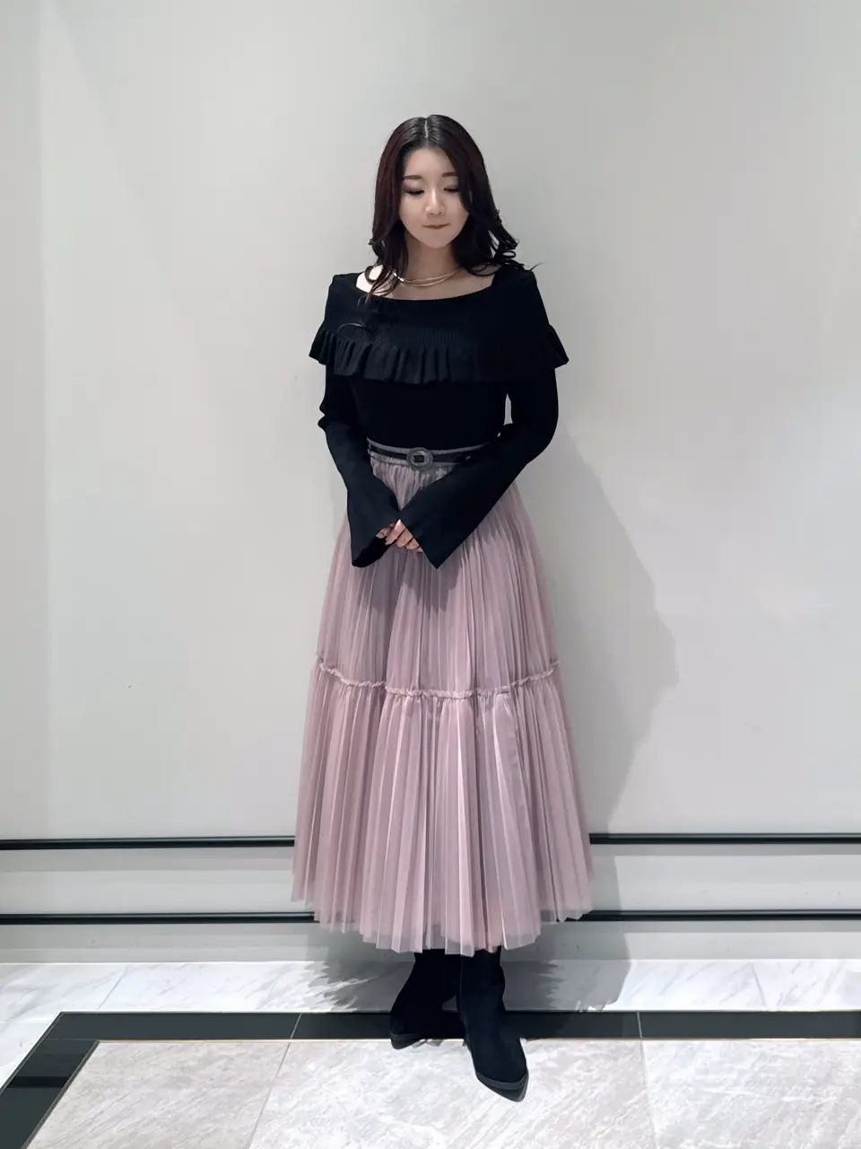 GRACE CONTINENTAL MOMOKO コーディネート画像