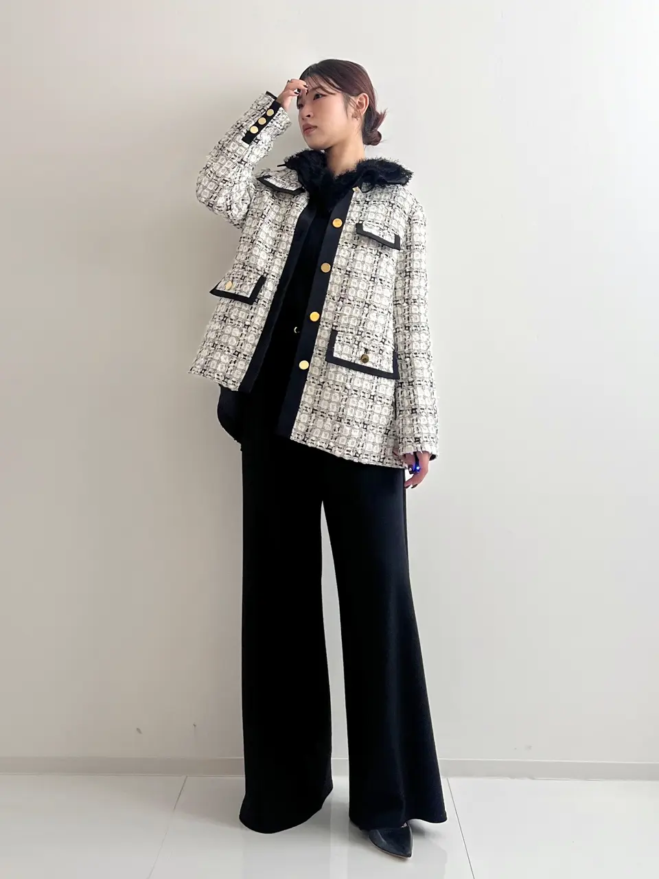 GRACE CONTINENTAL NORIA コーディネート画像