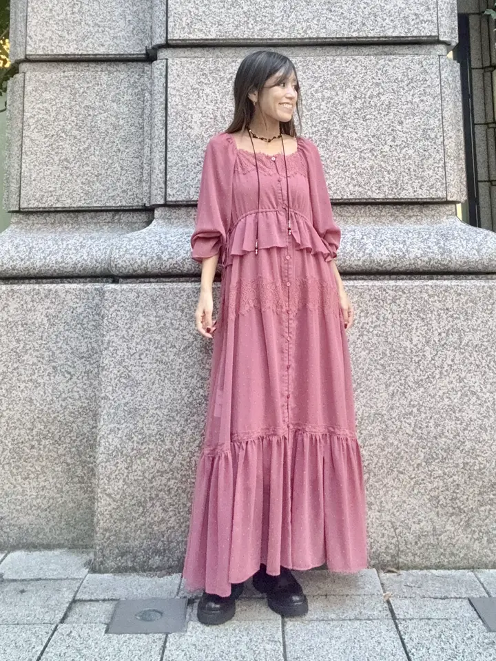 GRACE CONTINENTAL yukimi yonee コーディネート画像