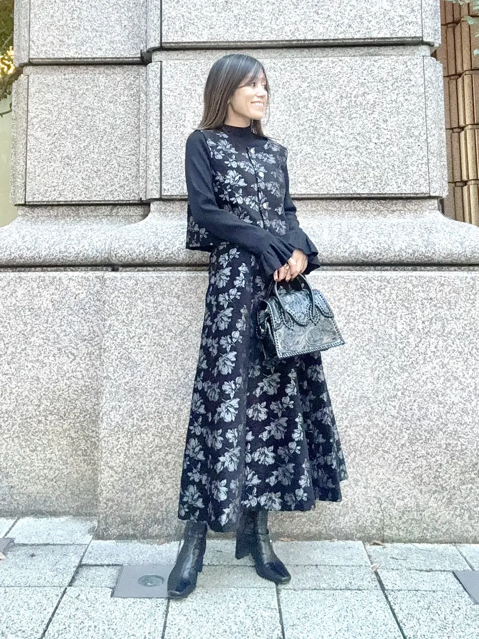 GRACE CONTINENTAL yukimi yonee コーディネート画像