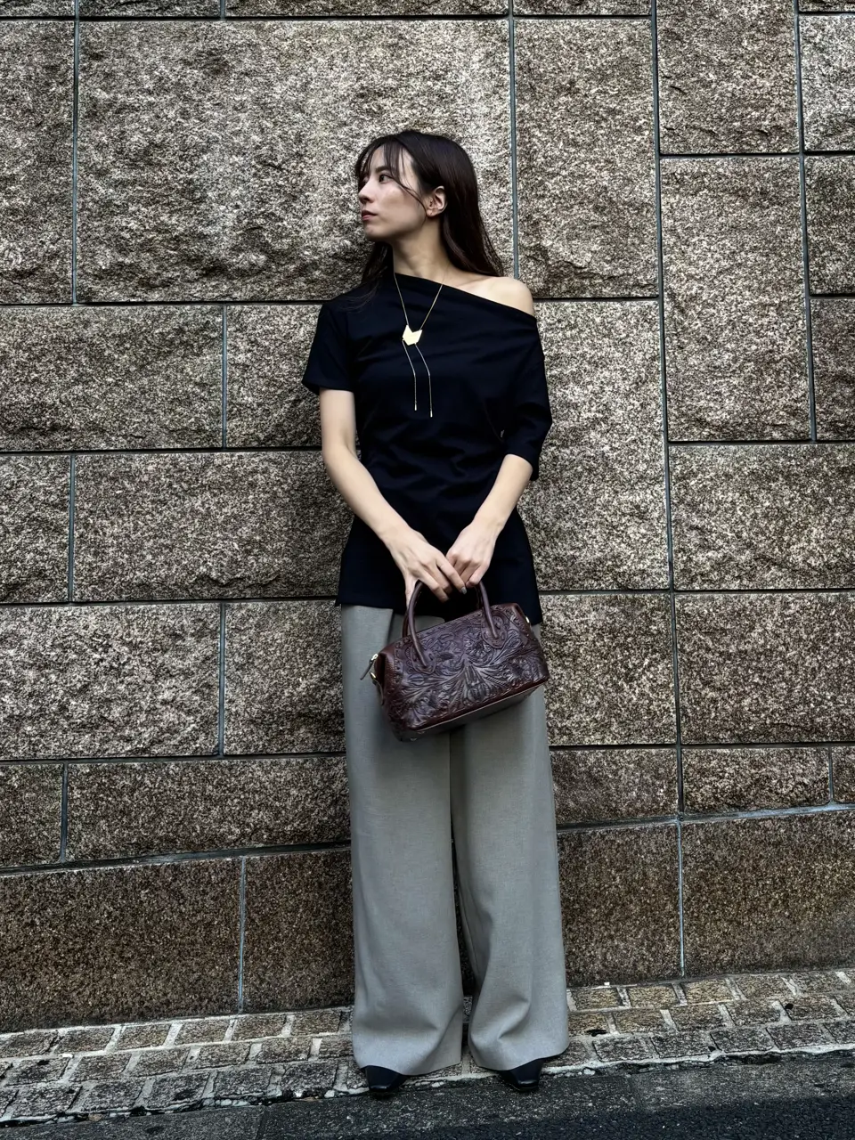 GRACE CONTINENTAL Hikaru Okada コーディネート画像