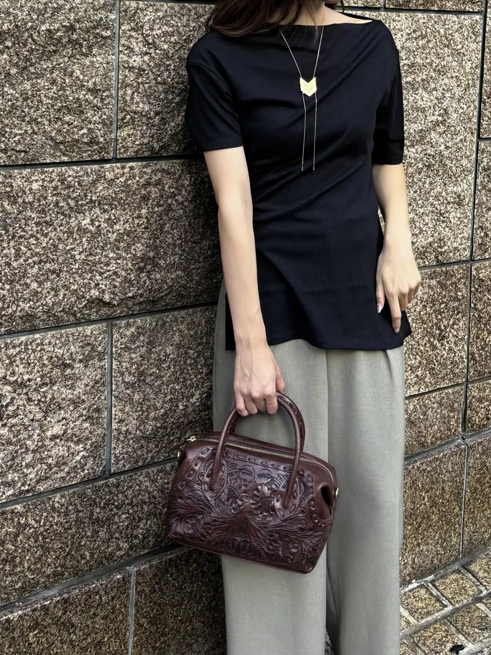 GRACE CONTINENTAL Hikaru Okada コーディネート画像