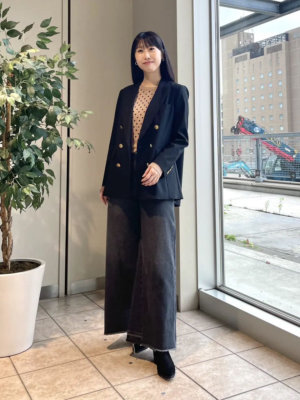 GRACE CONTINENTAL 端場　わかな コーディネート画像