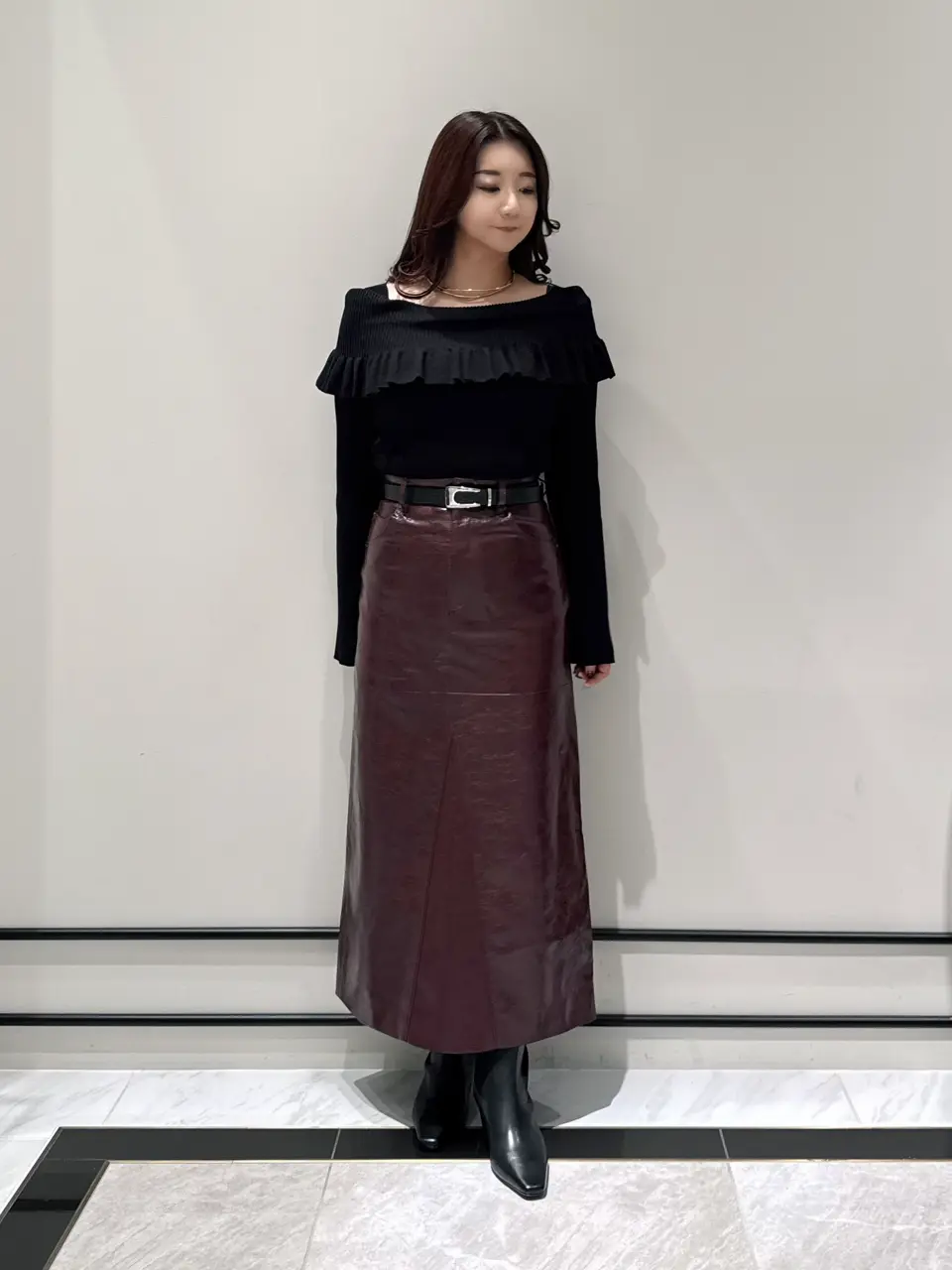 GRACE CONTINENTAL MOMOKO コーディネート画像