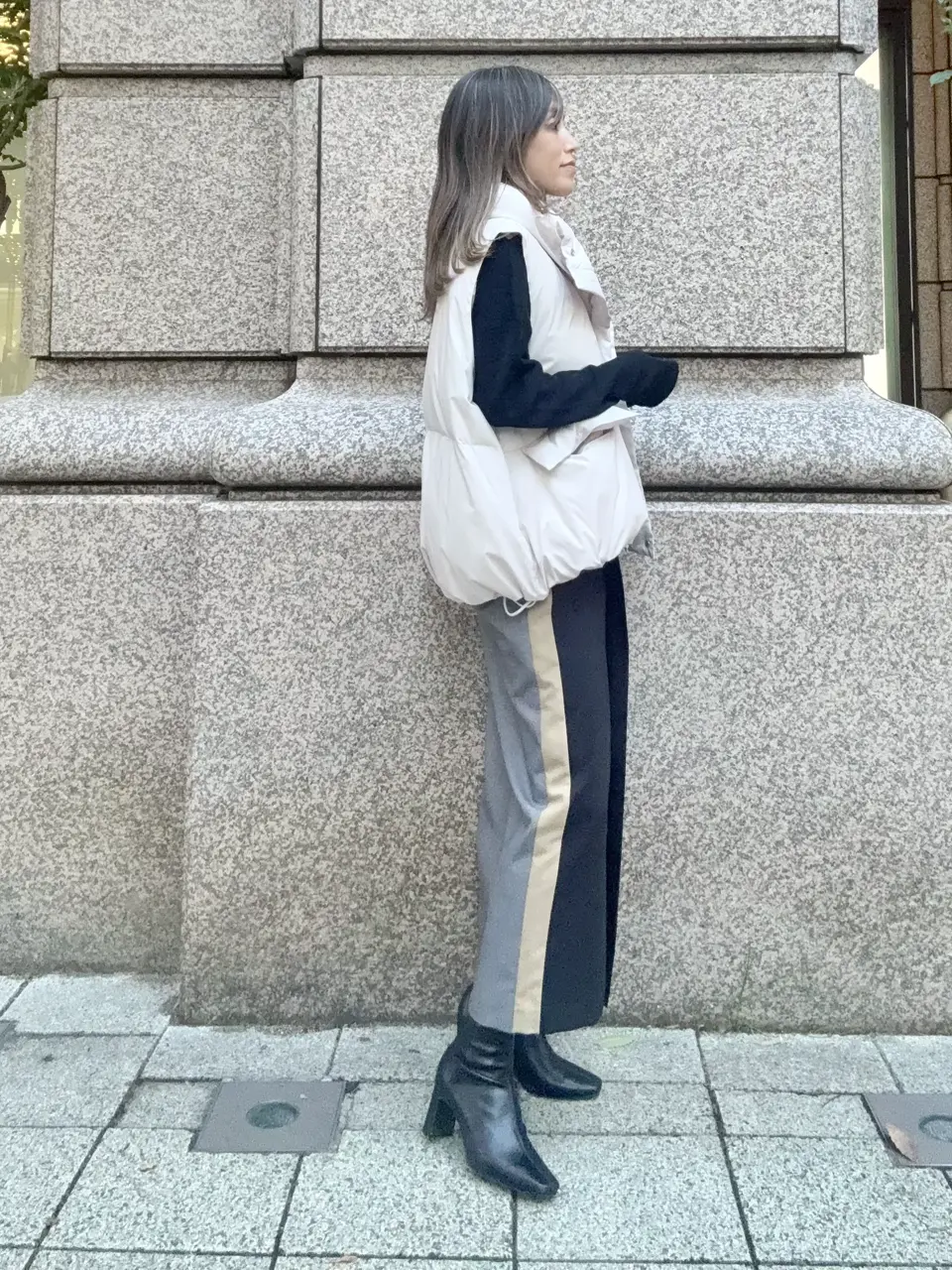 GRACE CONTINENTAL yukimi yonee コーディネート画像