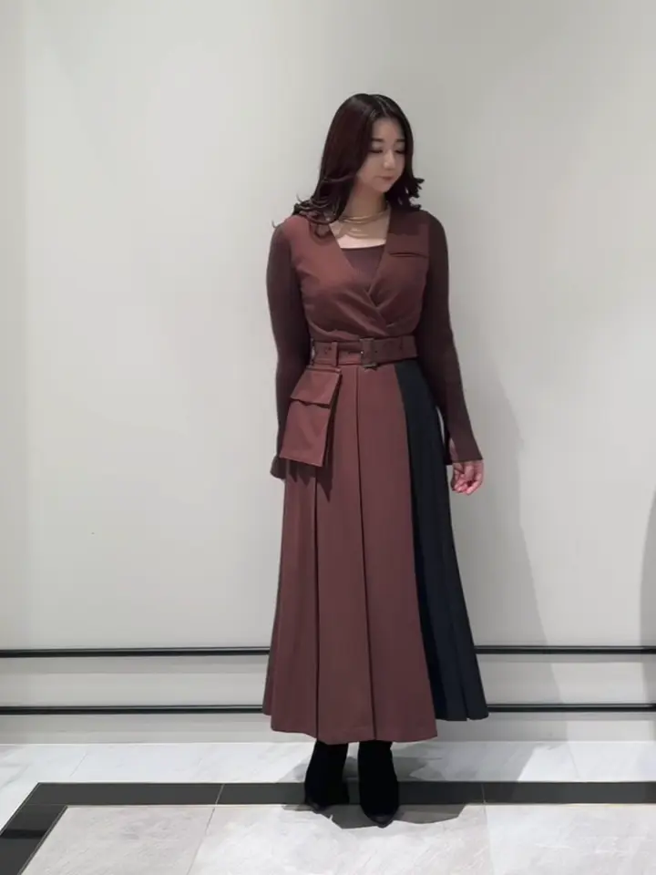 GRACE CONTINENTAL MOMOKO コーディネート画像