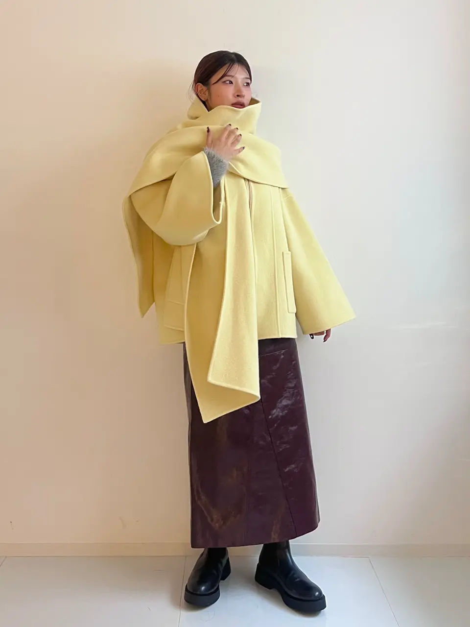 GRACE CONTINENTAL NORIA コーディネート画像