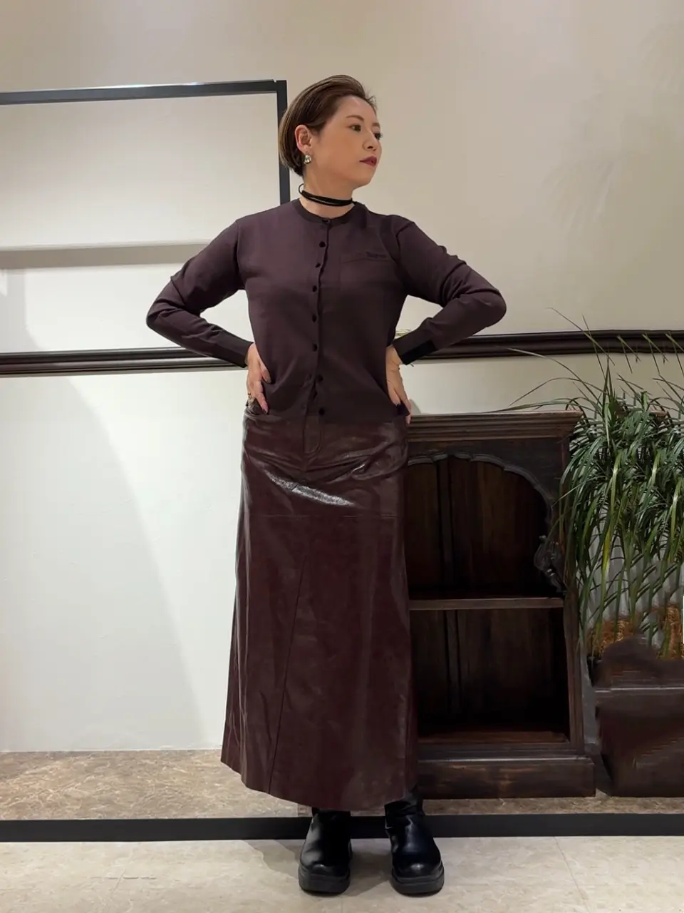 GRACE CONTINENTAL N.YURI コーディネート画像