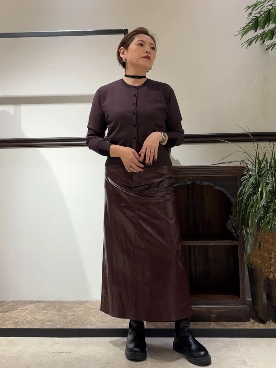 GRACE CONTINENTAL N.YURI コーディネート画像