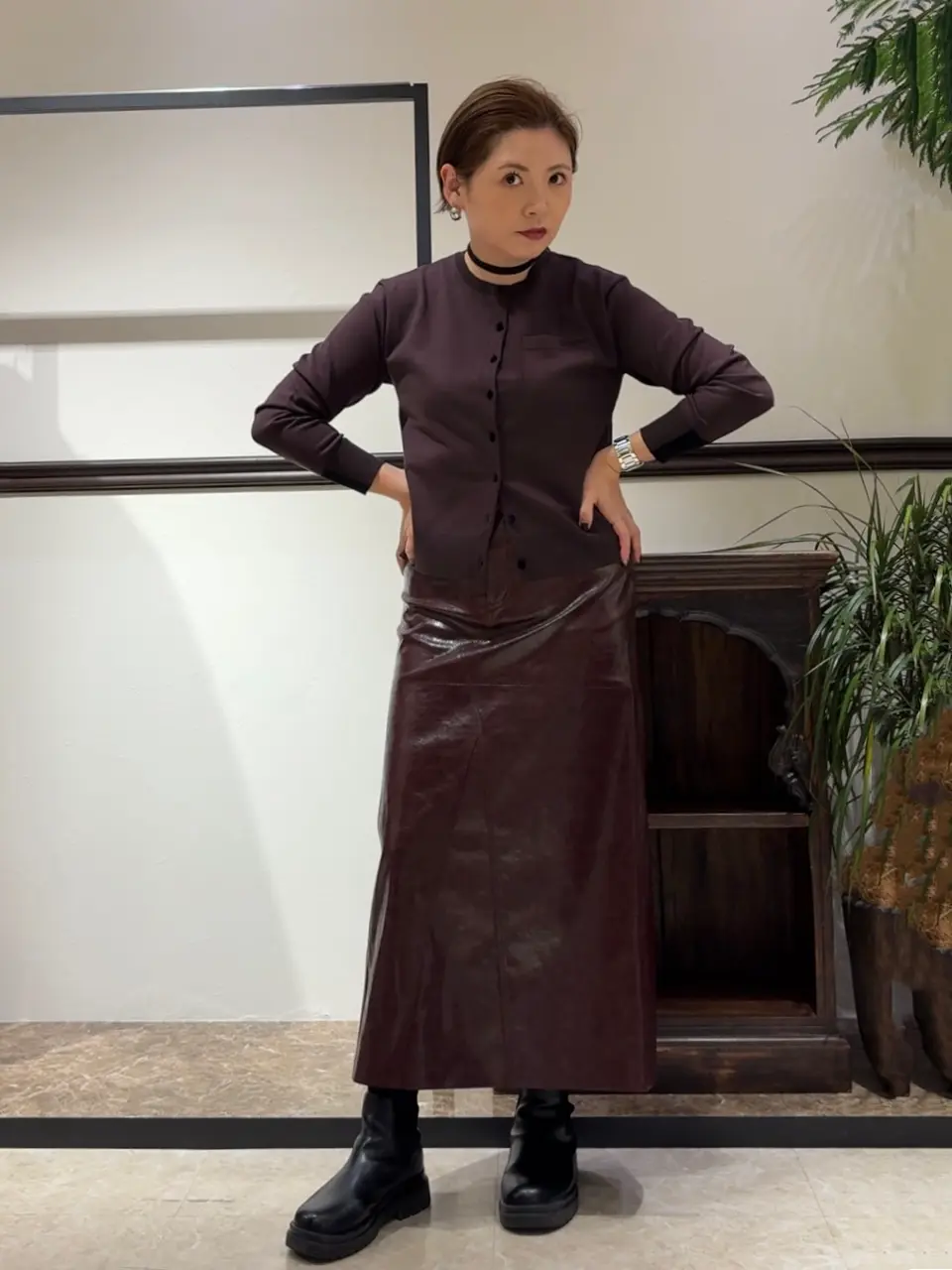 GRACE CONTINENTAL N.YURI コーディネート画像