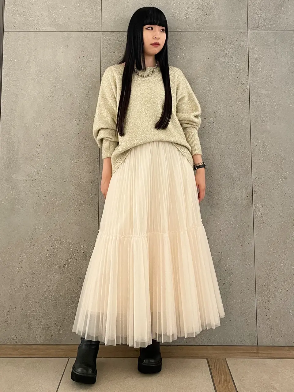 GRACE CONTINENTAL 清水　杏梨 コーディネート画像