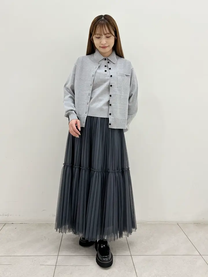 GRACE CONTINENTAL Miu Akamatsu コーディネート画像