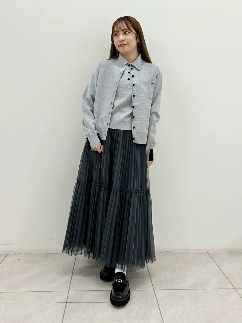 GRACE CONTINENTAL Miu Akamatsu コーディネート画像