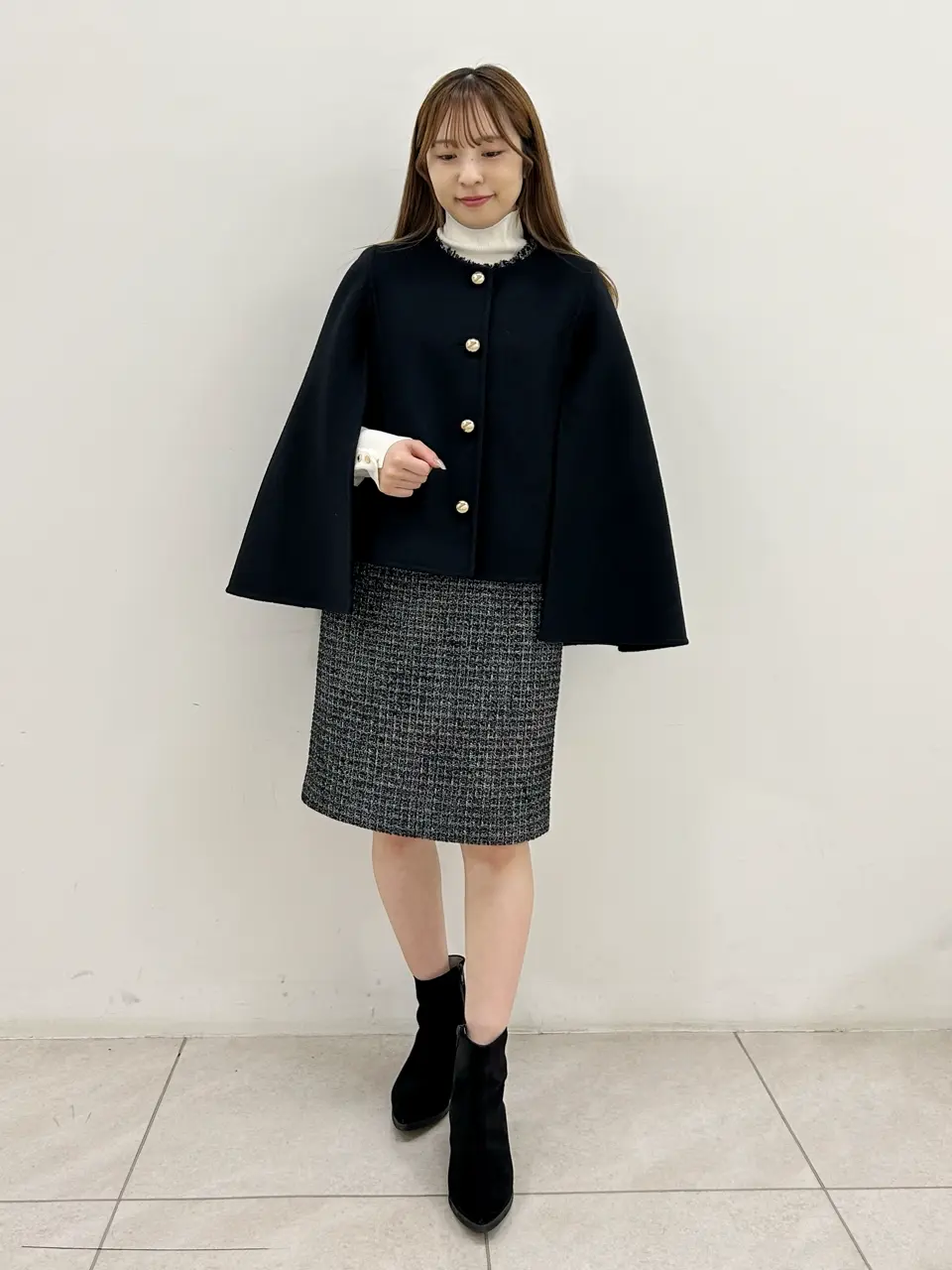 GRACE CONTINENTAL Miu Akamatsu コーディネート画像