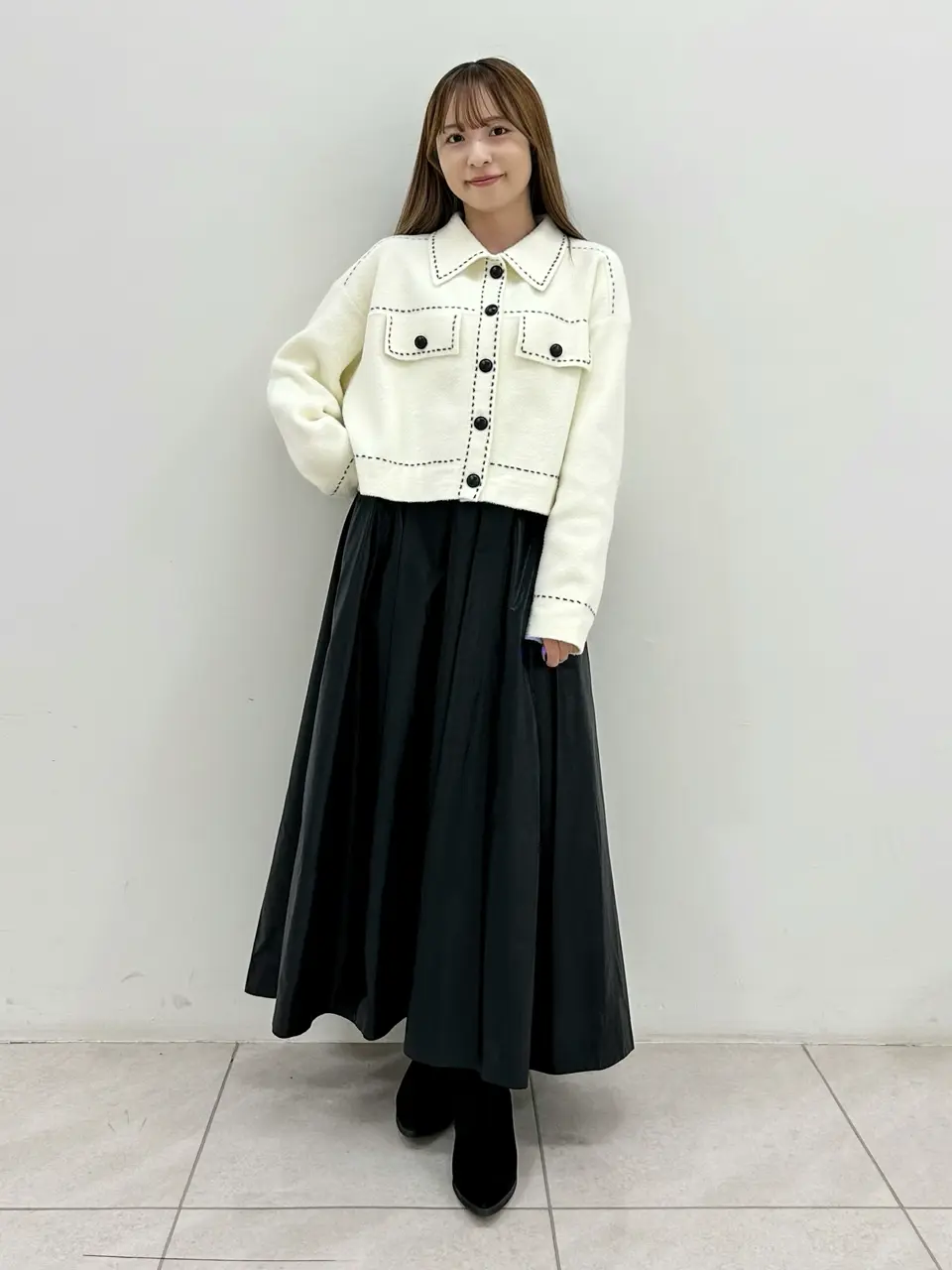 GRACE CONTINENTAL Miu Akamatsu コーディネート画像