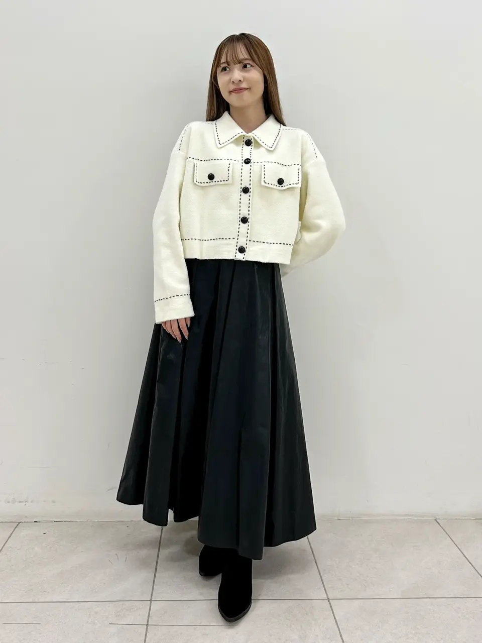 GRACE CONTINENTAL Miu Akamatsu コーディネート画像