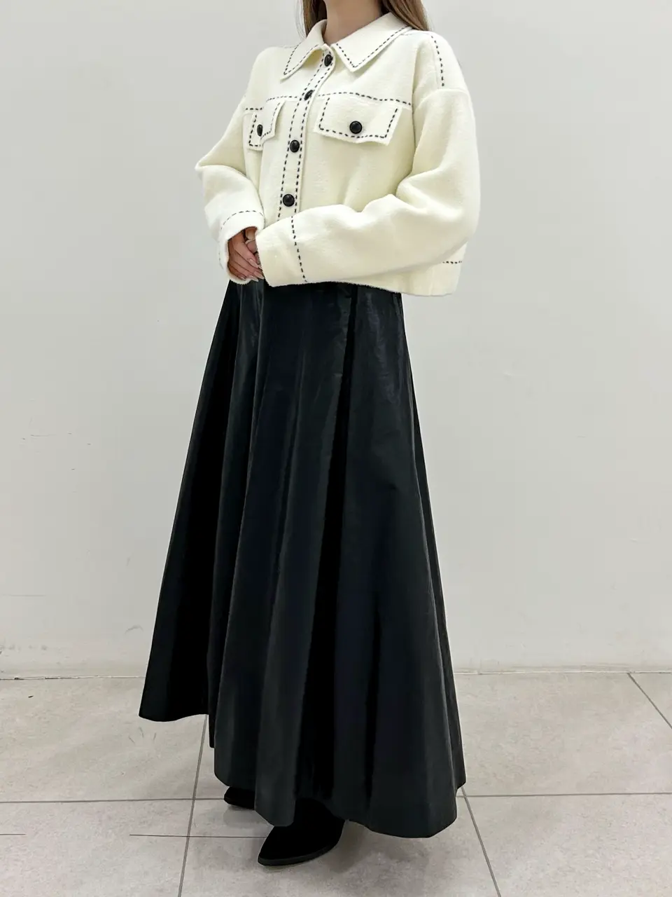 GRACE CONTINENTAL Miu Akamatsu コーディネート画像