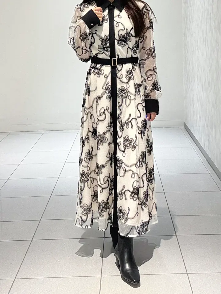 GRACE CONTINENTAL 王　宇キン コーディネート画像