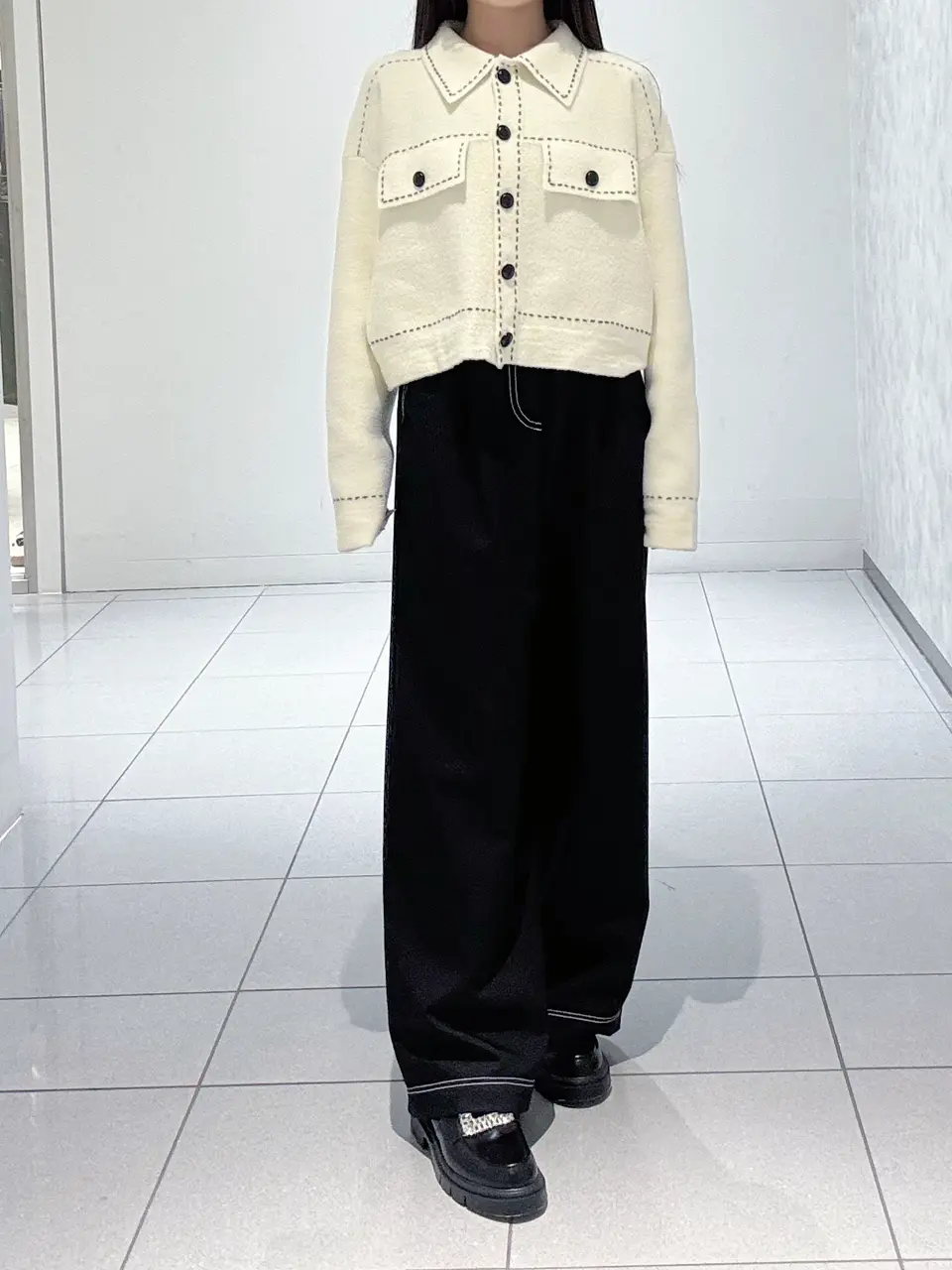 GRACE CONTINENTAL 王　宇キン コーディネート画像