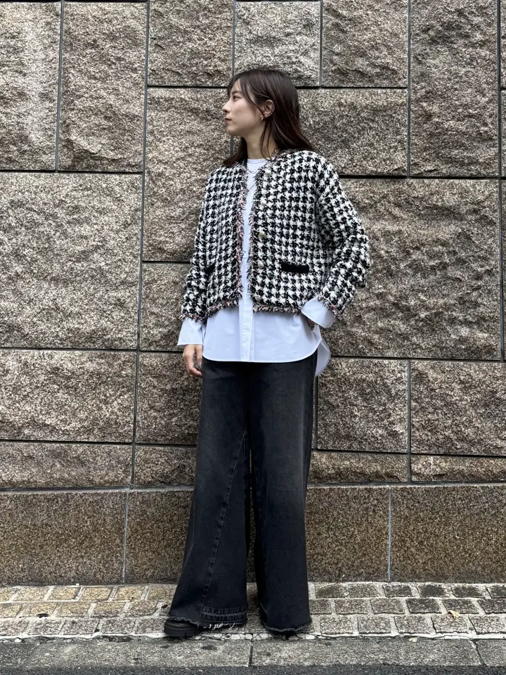 GRACE CONTINENTAL Hikaru Okada コーディネート画像