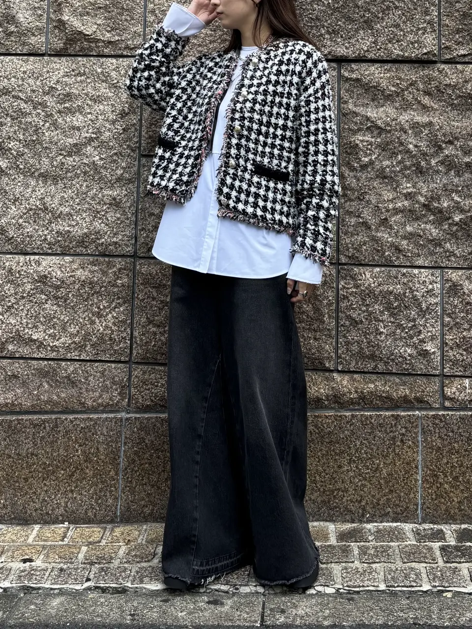 GRACE CONTINENTAL Hikaru Okada コーディネート画像