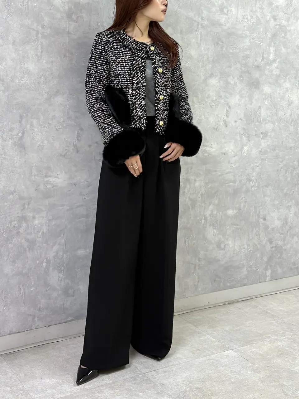 GRACE CONTINENTAL Yuuki NOZAWA コーディネート画像