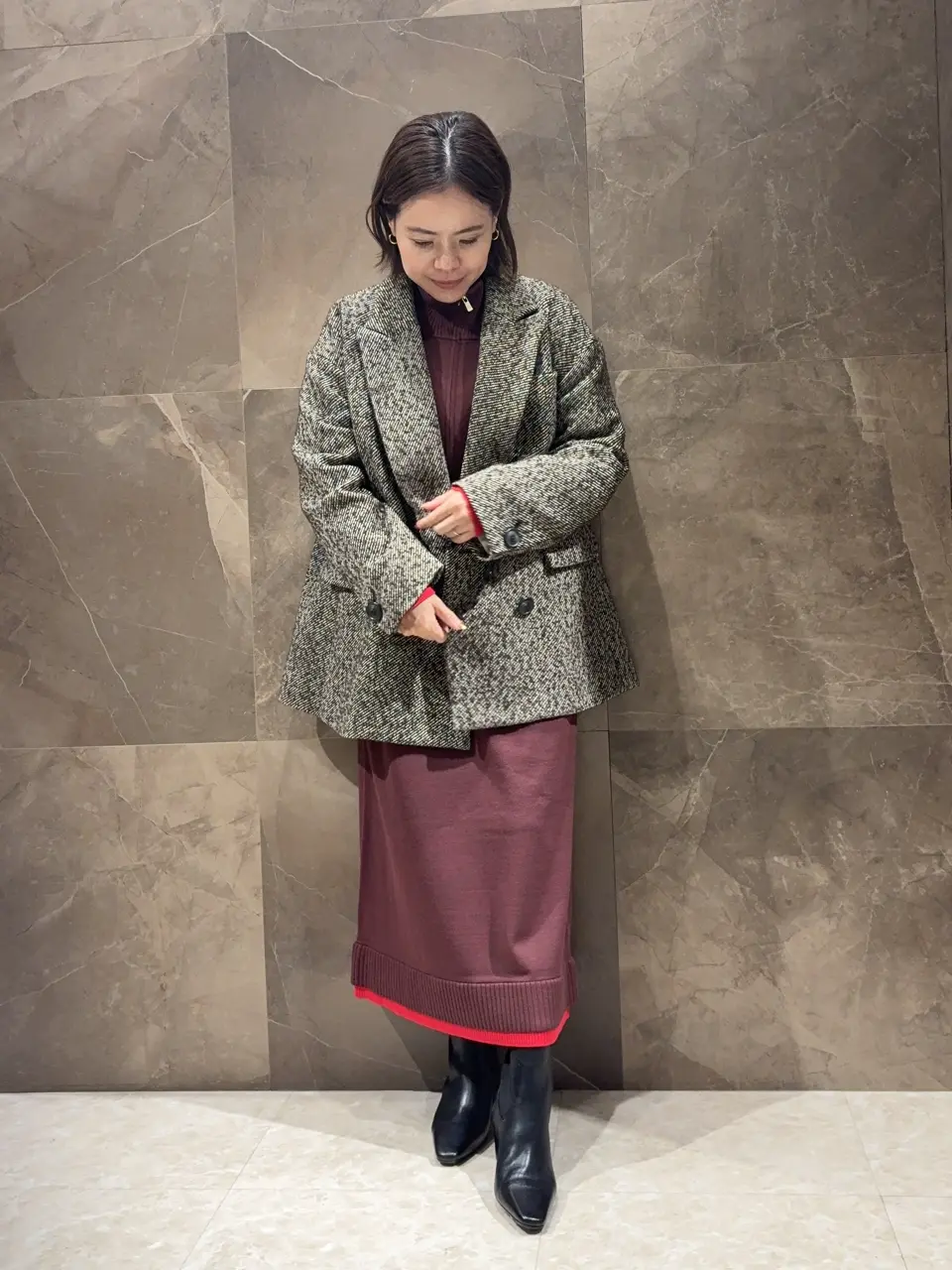 GRACE CONTINENTAL 穐山　香織 コーディネート画像