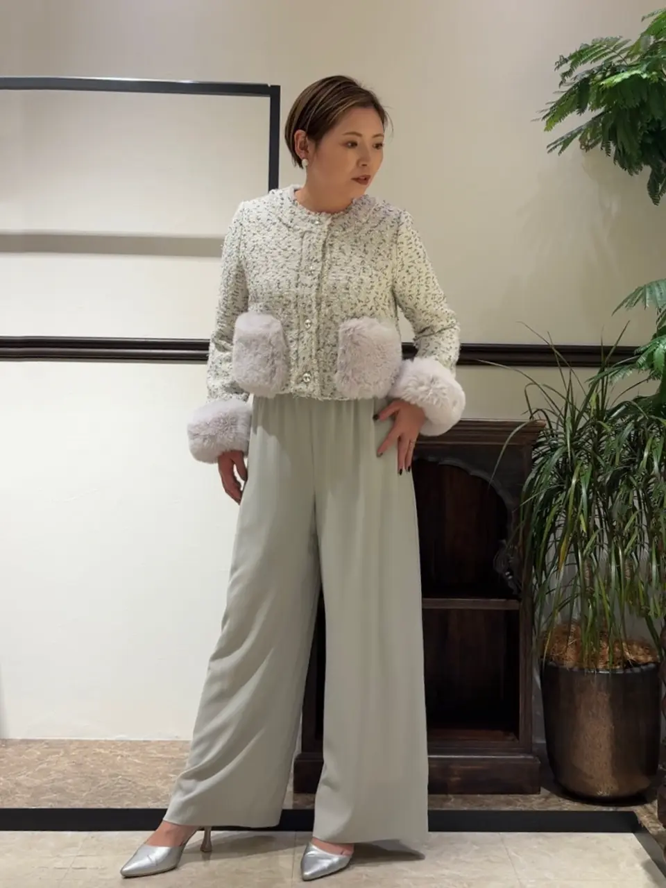 GRACE CONTINENTAL N.YURI コーディネート画像