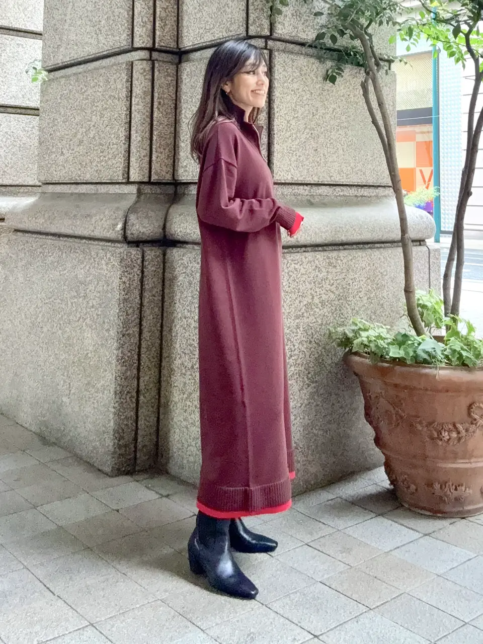 GRACE CONTINENTAL yukimi yonee コーディネート画像