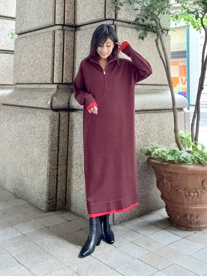 GRACE CONTINENTAL yukimi yonee コーディネート画像