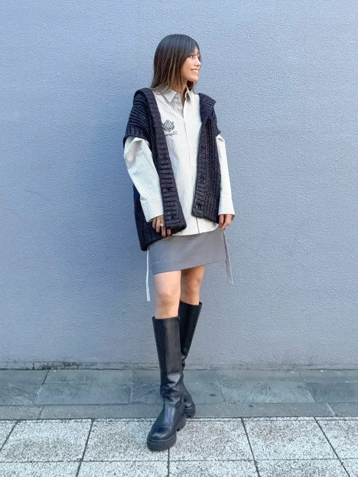 GRACE CONTINENTAL yukimi yonee コーディネート画像