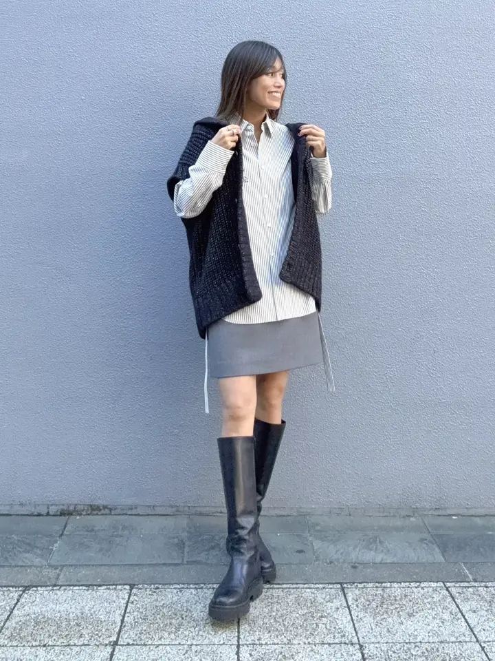 GRACE CONTINENTAL yukimi yonee コーディネート画像